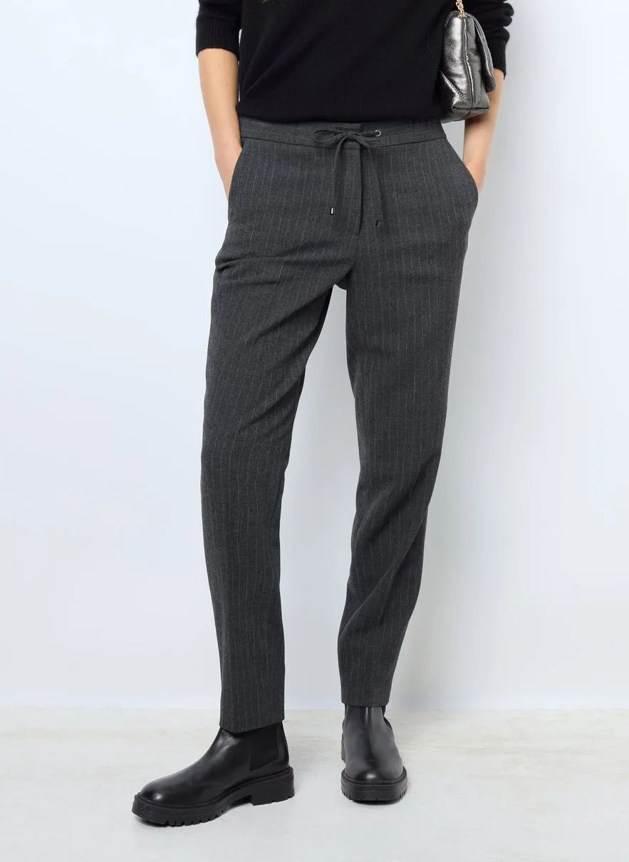  GERARD DAREL   NEVA - Pantaloni dritti a riga fine | Grigio